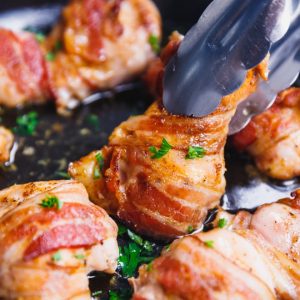 Wagon Wheels- Chicken Wrapped In Bacon